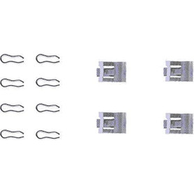 Kit de Plaquettes de Frein HELLA pour Abarth et Alfa Romeo