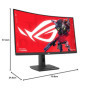 Moniteur de jeu ASUS ROG Strix XG32WCMS 32 pouces WQHD incurvé