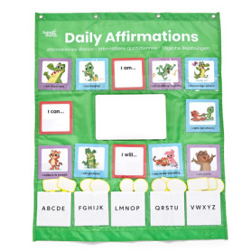 Tableau à Poches d'Affirmations Positives pour Enfants
