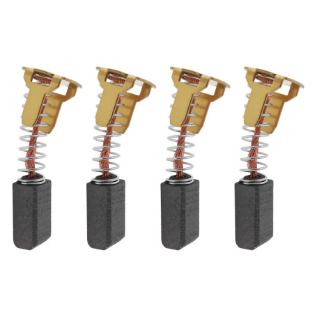 EMSea Lot de 4 Balais de Charbon Compatibles Hitachi 999054