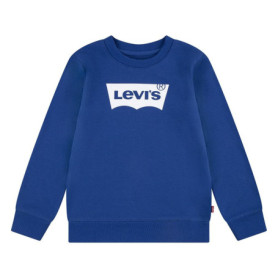 Pull-over Garçon LEVI'S Col Rond Bleu/Blanc 10-16 Ans