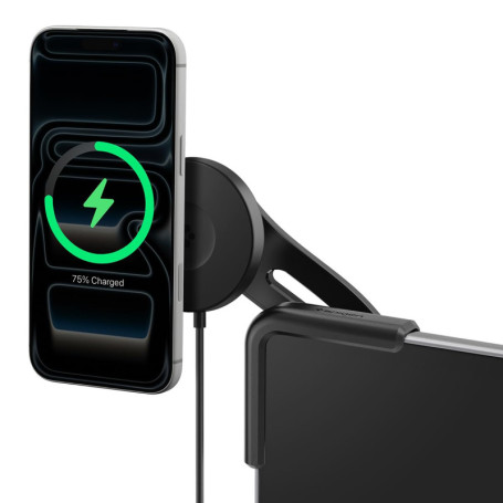 Chargeur sans fil Spigen pour Tesla Model Y et iPhone - Support MagSafe