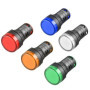 Heschen Lot de 5 Voyants Lumineux LED 22 mm - Signaux Colorés pour Équipements