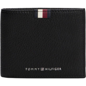 Portefeuille Tommy Hilfiger Th Prem Lea Mini CC - Élégance et Praticité en Noir