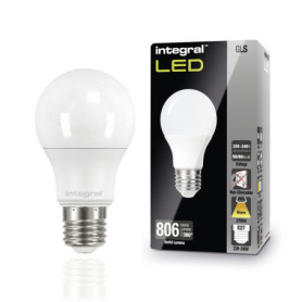 Pack de 4 Ampoules LED E27 8.8W 2700K - Économie d'Énergie