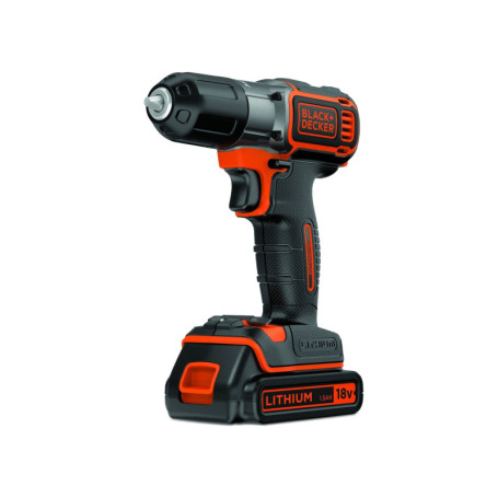 Perceuse-Visseuse BLACK+DECKER AUTOSENSE avec Chargeur et Coffret