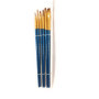 Lot de 6 pinceaux professionnels Van Bleiswijck pour aquarelle et acrylique