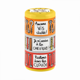 Boîte de Rangement Empilable pour Quincaillerie - Derrière La Porte