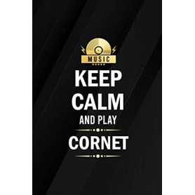 Carnet de Musique Keep Calm - Cahier Ligné pour Compositeurs