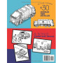 Le grand livre de coloriage des camions poubelles - Un cadeau parfait pour les passionnés