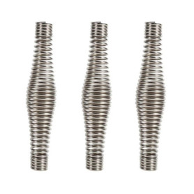 Poignée à Ressort en Acier Inoxydable pour Barbecue et Poêle à Bois - 14 cm