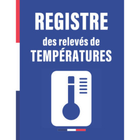 Registre des Températures pour Hygiène Alimentaire et Sécurité