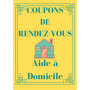 Carnet de Coupons de Rendez-vous Aide à Domicile - 200 Cartes à Compléter