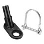 Adaptateur d'Attelage de Remorque pour Vélo - Connecteur Pratique pour Remorques Enfants et Chiens
