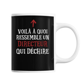 Mug Directeur Qui Déchire - Tasse à Café Originale Imprimée en France