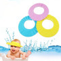 Kiwochy Lot de 3 Bonnets de Douche Réglables pour Enfants - Protection Douce et Sûre
