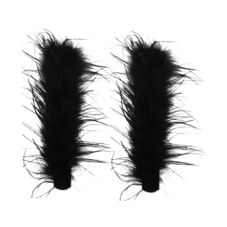 Bracelets Slap à Plumes pour Femme - Accessoires de Mode Festifs