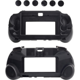 Coque de Protection Antidérapante pour PS Vita 1000 avec Boutons L2 R2 - Noir