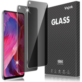 Protection d'Écran Anti-Espion pour OPPO A74/A54 5G - 2 Pièces en Verre Trempé