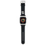 Bracelet en Caoutchouc Noir Karl Lagerfeld pour Apple Watch 38/40/41 mm