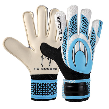 Gants de Gardien de But Enfant HO Soccer Trainer Arena Bleu/Noir Taille 2