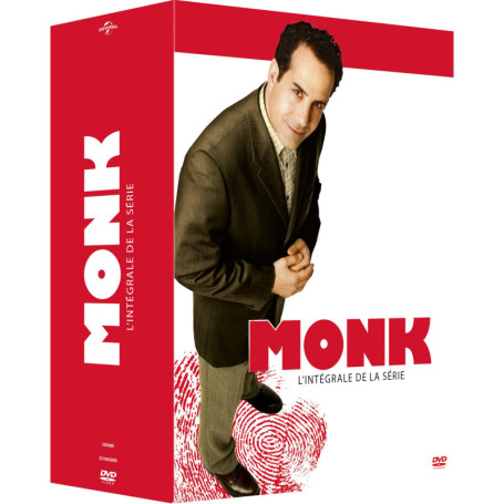 Monk - L'intégrale des 8 saisons en DVD