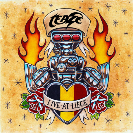 Live in Liège - Album Rock de Teaze