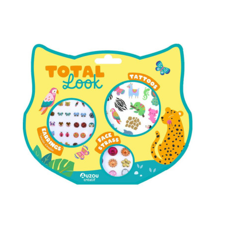 Mes P'tits Tattoos Animaux - Kit Créatif Brillant