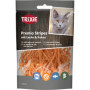 Trixie Premio Stripes Friandises Naturelles pour Chat - Saumon et Noix de Coco 50g
