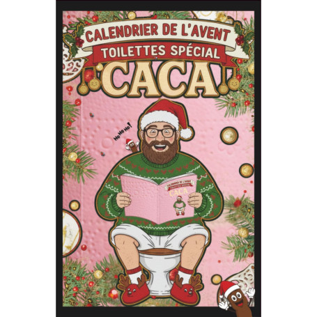 Calendrier de l'Avent Toilettes : Spécial Caca - 24 jours de jeux et blagues