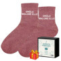 Chaussettes Humoristiques Femme - Drôle Malgré Elle - Taille Unique