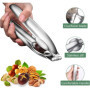 Pince à Châtaignes Ergonomique en Acier Inoxydable - Outil Multi-Fonctions