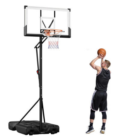 Panier de Basket-Ball Portable VEVOR avec Hauteur Réglable et Roues