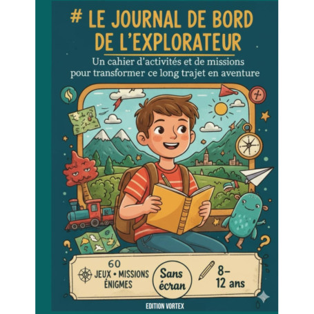 Le Journal de Bord de l'Explorateur : 60 Missions et Énigmes pour Enfants