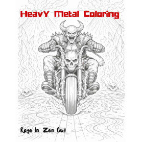 Livre de Coloriage Heavy Metal : Libérez votre Créativité
