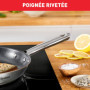 Poêle Tefal Duetto On 28cm en Inox - Résultats Croustillants