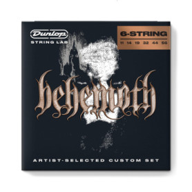 Cordes de guitare électrique Behemoth Signature 11-56 par Jim Dunlop