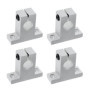 eMagTech Lot de 4 Supports SK12 en Aluminium pour Arbre Linéaire 12 mm