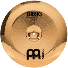 Cymbale China Meinl Classics Custom 16 pouces - Finition Brillante