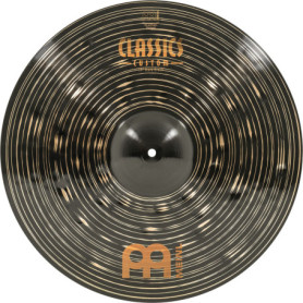 Cymbale Crash Meinl Classics Custom Dark 19" - Son Profond et Puissant