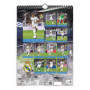 Calendrier Mural 2026 Real Madrid - Grand Format A3