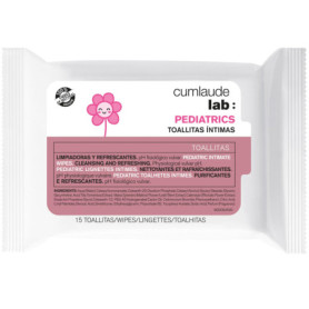 Lingettes Intimes Pediatrics Cumlaude Lab - Soin Doux et Rafraîchissant pour Filles