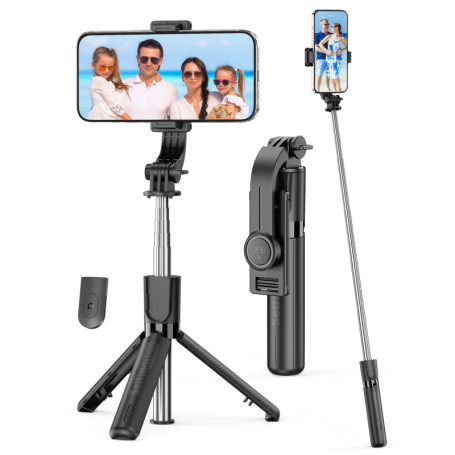 Trépied Selfie Extensible avec Télécommande Détachable - Support Smartphone Portable