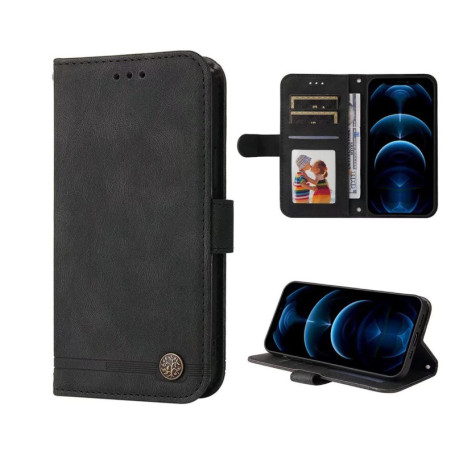 Housse en Cuir SEAHAI pour Oppo Reno 8 5G - Étui Portefeuille Antichoc Noir