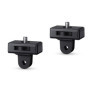 JJC Lot de 2 Adaptateurs de Montage pour Trépied - Compatibles GoPro et Caméras d'Action