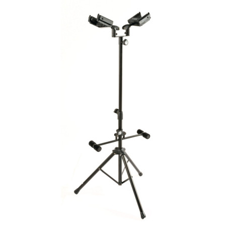 Support Universel Quik-Lok GS528 pour 2 Guitares Acoustiques et Électriques