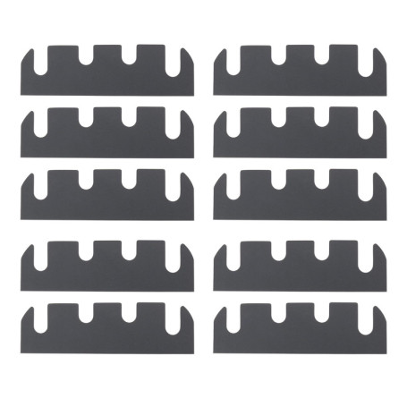Lot de 10 Cales de Charnière de Porte LT Easiyl - Alignement Précis et Silencieux