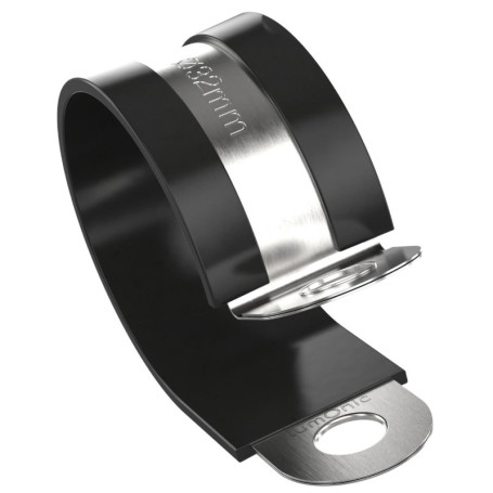 Pack de 10 Colliers de Serrage Lumonic 32mm avec Caoutchouc