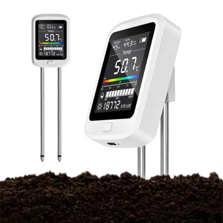 Testeur de sol numérique 6 en 1 GOEDCH pour jardinage