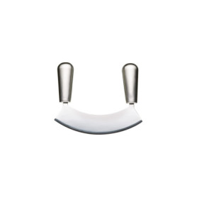 Hachoir demi-lune en inox 18 cm Master Class Acero